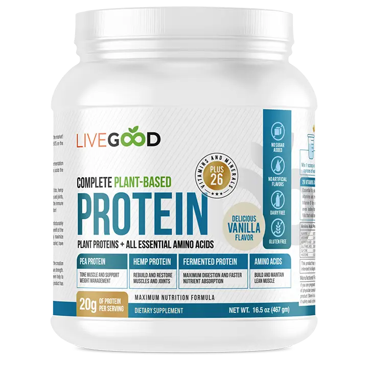 LiveGood Complete Plant Based Protein