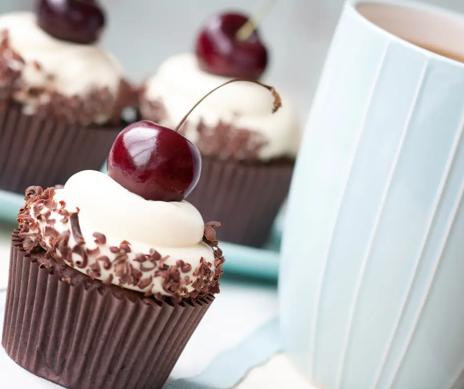 Black Forest Cake Protein CupCakes